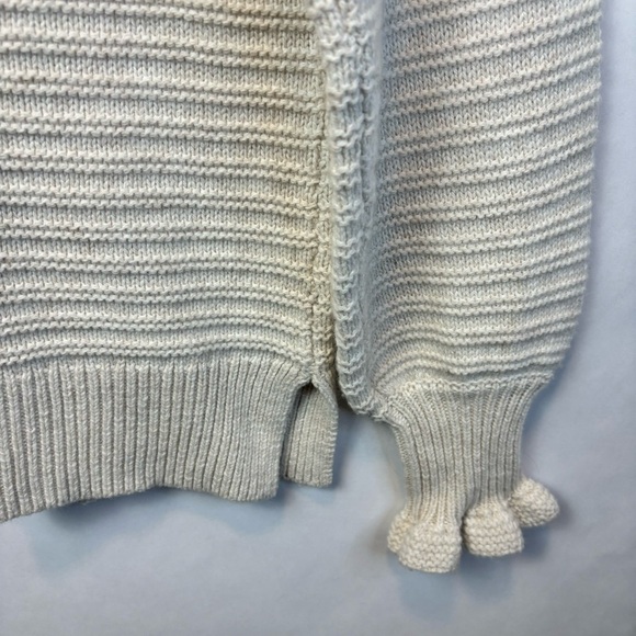 Madewell Sweater Ruffle Collar and Sleeves Size XS - Picture 6 of 8